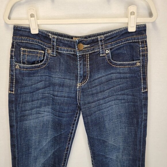 Kut From The Kloth Women's Size 6 Jeans Button Flap Pockets Boot Cut - Picture 6 of 6